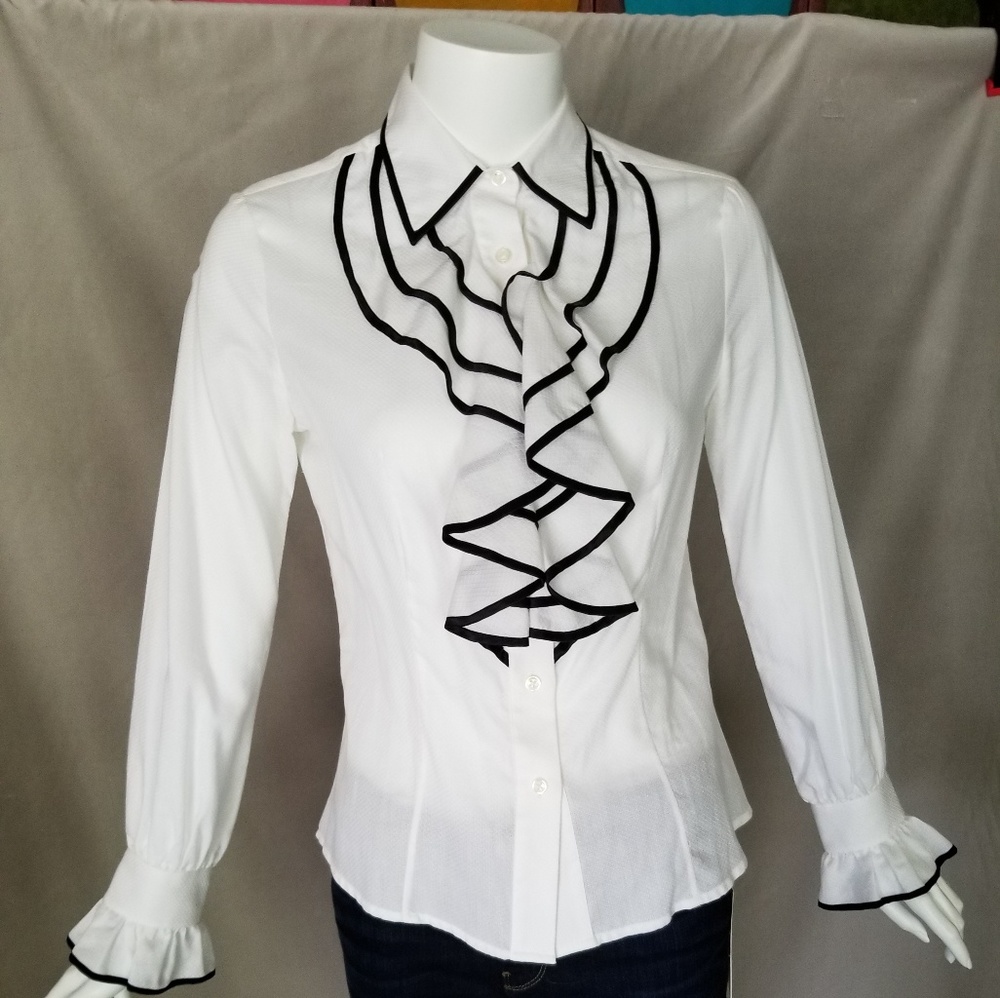 Badgley Mischka blouse